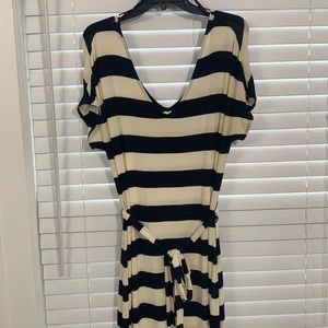 Striped Banana Republic Maxi Dress